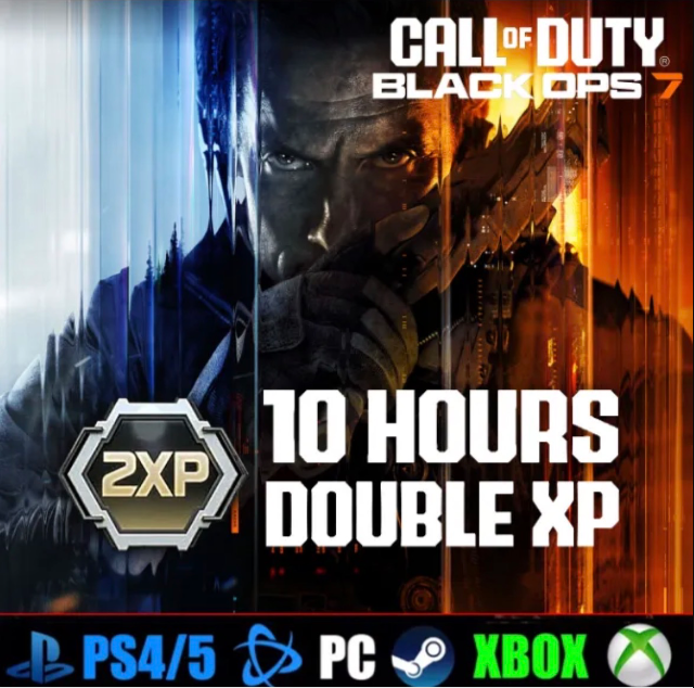 10 Hours Double XP Boost & Double Weapon XP